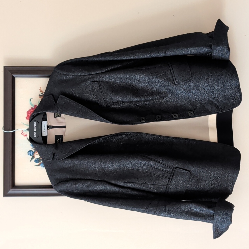 Akris Punto Black Textured Blazer